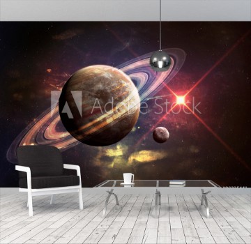 Bild på Beautiful space background Elements of this image furnished by